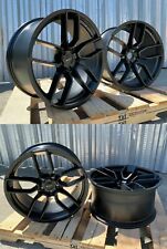 20 Inch Matte Black Wheels 20x9.5 / 20x10.5 Fit Dodge Charger Challenger Set 4 picture