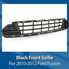 New For 2010 2011 2012 Ford Fusion Center Lower Front Bumper Grille Grill Black picture