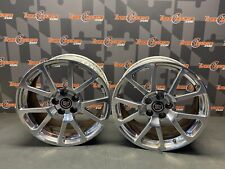 2011 CADILLAC CTS-V CTS V COUPE FRONT WHEELS RIMS PAIR (2) 19x9+51 USED picture