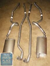 1966-67 Pontiac GTO LeMans Dual Exhaust Complete Without Ram Air Aluminized  picture