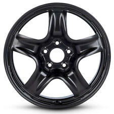 New Wheel For 2008-2012 Chevrolet Malibu 17 Inch Black Steel Rim picture