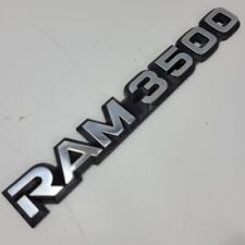 1994-2001 Dodge Ram Wagon 3500 Door Emblem Badge Logo Nameplate Chrome picture