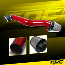 For 05-10 Jeep Grand Cherokee 3.7L V6 Red Cold Air Intake + Black Filter Cover picture