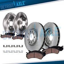 Front Rear Brake Rotors and Ceramic Brake Pads Kit for Chevy Cruze Verano Volt picture