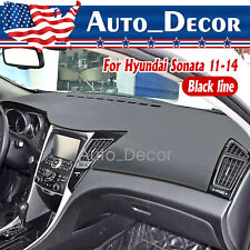For Hyundai Sonata 2011 2012-2014 Leather Car Dashboard Dash Cover Pretector Mat picture