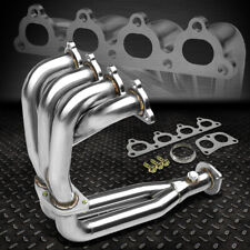 FOR 88-00 HONDA CIVIC CRX DEL SOL D-SERIES l4 STAINLESS HEADER EXHAUST MANIFOLD picture