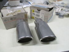 06 07 08 09 10 AUDI A8 EXHAUST MUFFLER TAIL PIPE TIP TIPS x2 4E0253684P picture