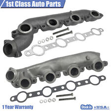 2PCs Exhaust Manifold For 98-03 Ford F250 F350 E350 Super Duty Diesel 674-745 picture