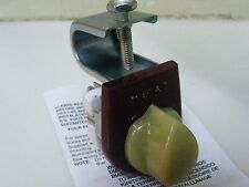 NEW OLD STYLE 6 VOLT HEATER SWITCH 1930's 40's 50's CHEVY FORD LIGHTS UP NICE picture