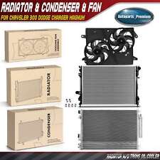Radiator & AC Condenser & Cooling Fan Kit for Chrysler 300 Dodge Charger Magnum picture