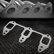 FOR 04-11 MAZDA RX-8 RX8 ENGINE SQUARE PORT STEEL EXHAUST MANIFOLD HEADER GASKET picture