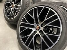 2020-23 OEM SET 20” Porsche Taycan AERO20 Wheels With Continental Tires and TPMS picture