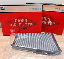 TWO Champion CCF1833 Cabin Air Filters for XC26095 C26095 24906 PC4906 96296618 picture