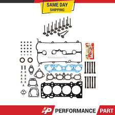 Head Gasket Set Intake Exhaust Valves Fit 01-03 Mazda 626 Prot�g� 2.0 picture