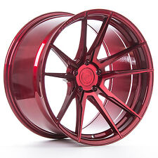 20” ROHANA RF2 GLOSS RED CONCAVE WHEELS FOR MERCEDES R230 SL500 SL55 SL63 AMG  picture