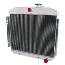 4 Rows Radiator For 1955-1957 Chevrolet Bel Air/One-Fifty/Two-Ten Series L6 picture