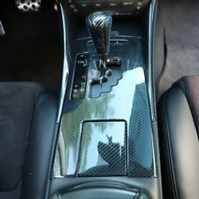 4x For Lexus IS250 IS350 2006-2012 Interior Gear Shift Cover Carbon Fiber Trim picture