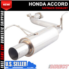 For 98-02 Accord Sedan 4Cyl Top Fuel Zero 1000 Power Muffler Catback Exhaust picture