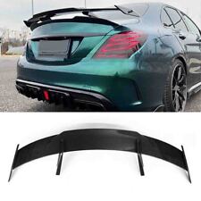 FOR 15-2021 MERCEDES BENZ W205 C63 AMG GT STYLE CARBON FIBER TRUNK SPOILER WING picture