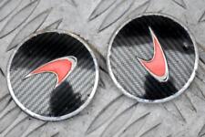 McLaren MP4 12C pair of carbon centre wheel caps picture