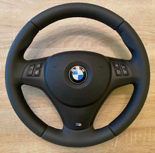 OEM BMW M Sport Steering Wheel E90 E91 E92 E93 M3 E82 E81 E87 E88 COMPLETE picture