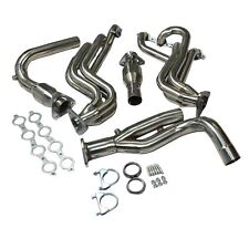Fits GMC/Chevy SUV/Pickup Truck 4.8/5.3 V8 Stainless Steel Exhaust Header+Y Pipe picture