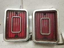1970 Chevrolet Kingswood Wagon Left And Right Tail Lights OEM picture