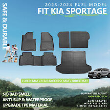 For 2023 2024 Kia Sportage Trunk Mat Floor Mats Cargo Liners(Not Fit Hybrid) picture