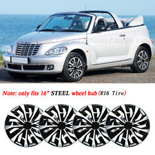 For Chrysler PT Cruiser Voyager R16 Steel Wheel Rim ABS Hub Caps Hubcaps Covers picture