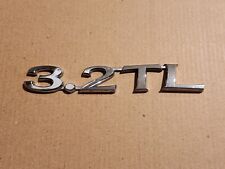 OEM 99 00 01 02 03 Acura 3.2 TL 3.2TL Rear Trunk Badge Logo Emblem Letters picture
