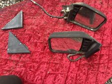 Pair Mk2 Ford Granada 2.8 Ghia Electric Door Mirrors With Inner Mirror Trims picture