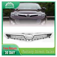 Front Bumper Upper Grille Fits 2013 2014 2015 Toyota Avalon Chrome Mesh Grill picture